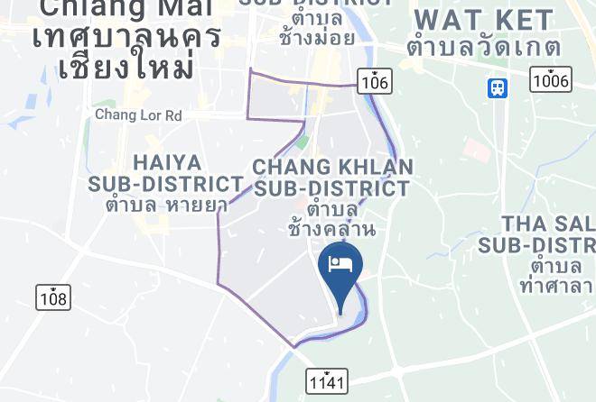 Amphoe Mueang Chiang Mai - Ratilanna Riverside Spa Resort Chiang Mai Maps