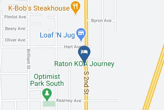 Colfax - Raton Koa Journey Maps
