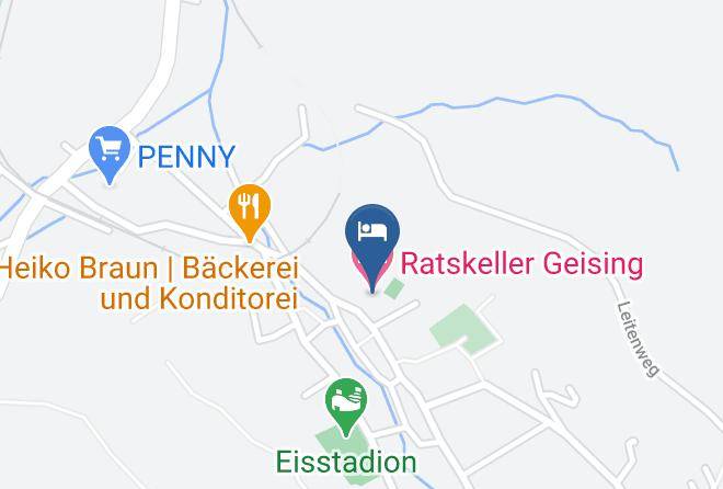 Sachsische Schweiz Osterzgebirge - Ratskeller Geising Maps