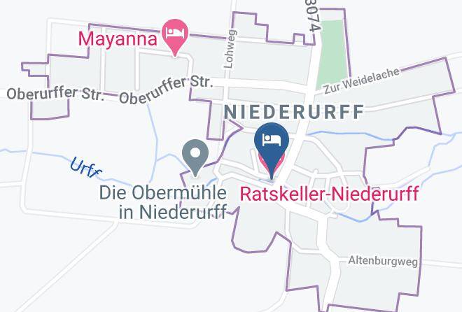 Schwalm Eder Kreis - Ratskeller Niederurff Maps