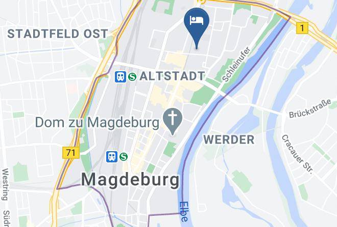 Magdeburg - Ratswaage Hotel Magdeburg Maps