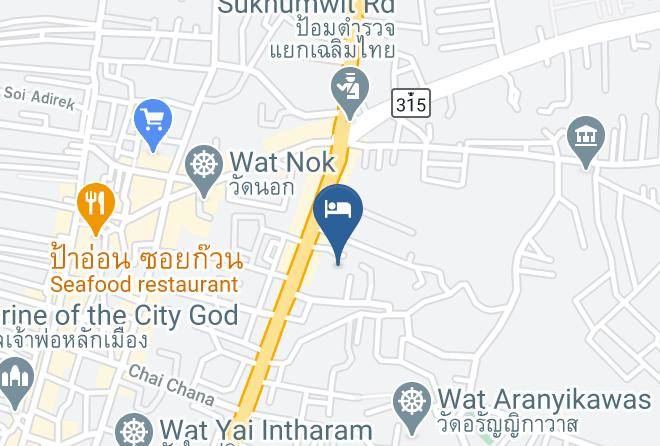 Mueang Chonburi District - Rattanachol Hotel Maps