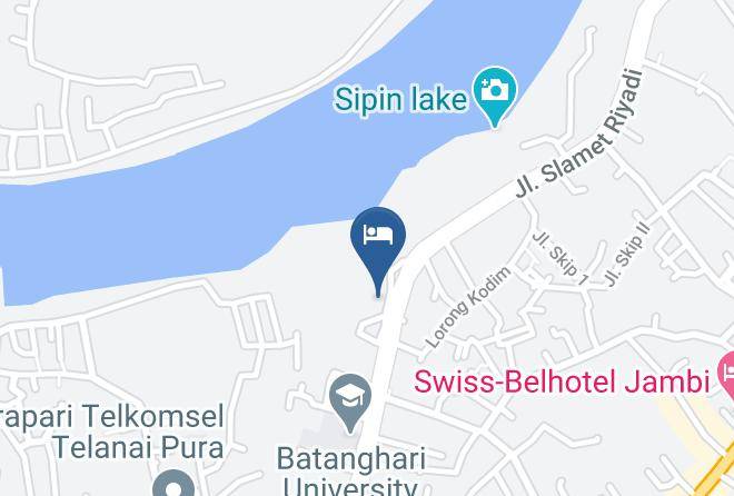 Ratu Hotel & Resort Map