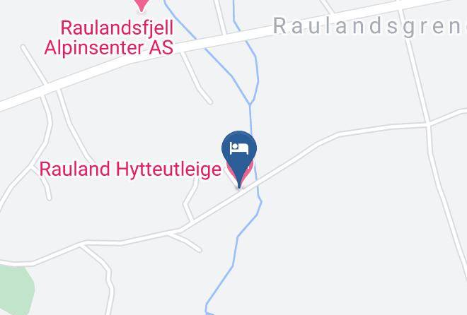 Vinje - Rauland Hytteutleige Maps