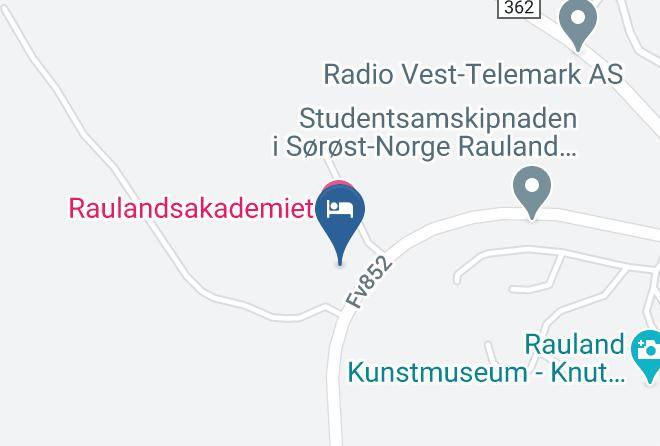 Vinje - Rauland Vandrerhjem Maps