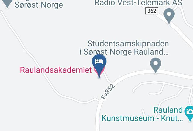 Vinje - Raulandsakademiet Maps