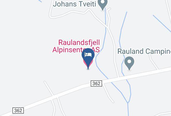 Raulandsfjell As Map