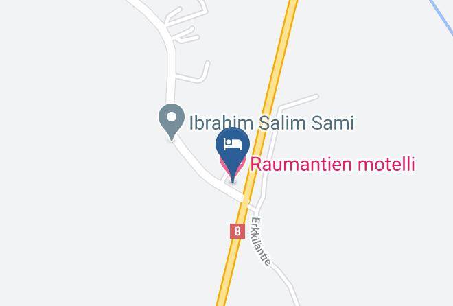 Pori - Raumantien Motelli Maps
