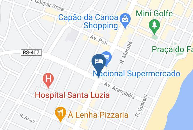 Capao Da Canoa - Residencial Raupp Maps