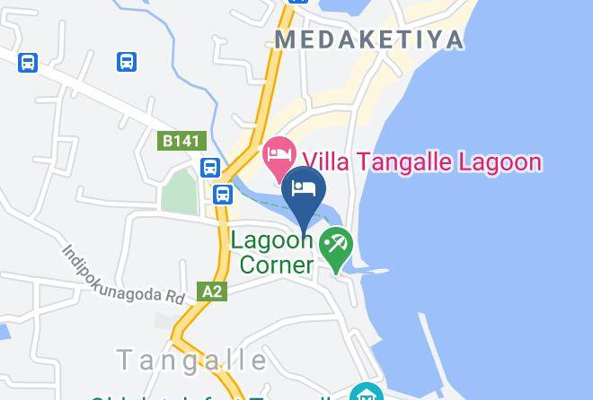 Ravan Resort Tangalle Map