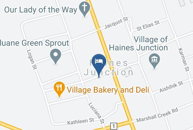 Haines Junction - Raven's Rest Inn Maps