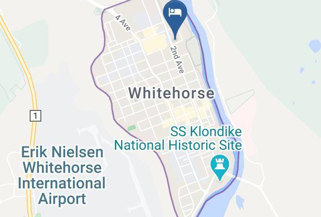 Whitehorse - Raven Inn Whitehorse Maps