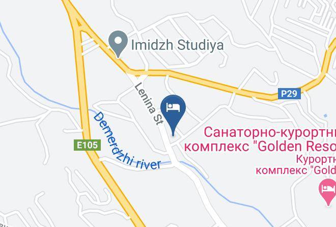 Alushta - Ravenna Hotel Maps
