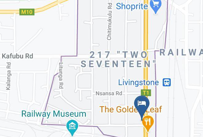 Livingstone - Ravine Lodge Maps