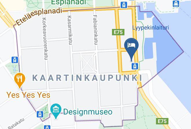Helsinki - Ravintola Palace Maps