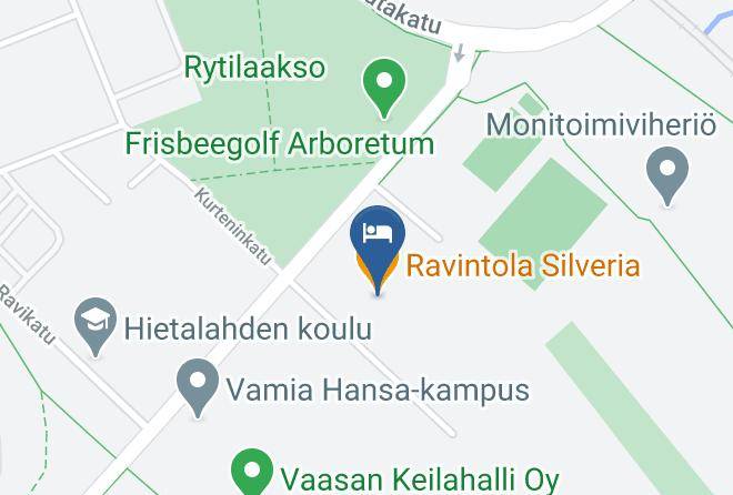 Vaasa - Ravintola Silveria Maps