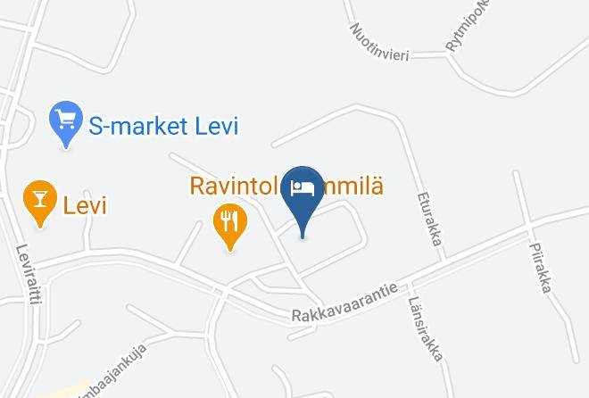 Kittila - Ravintola Wanha Hullu Poro Maps