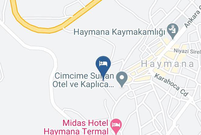 Haymana - Ravza Termal Otel Haymana Ankara Maps