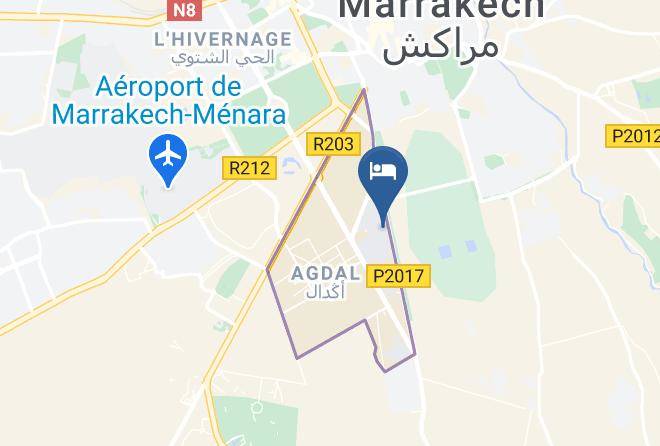 Marrakesh - Rawabi Hotel & Spa Marrakech Maps