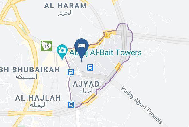 Rawabi Shamikh Hotel Map