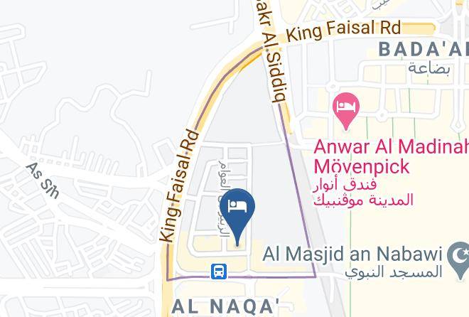 Medina - Rawda Al Aqiq Hotel Maps