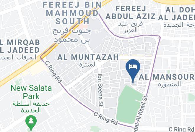 Doha - Rawda Hotel Maps