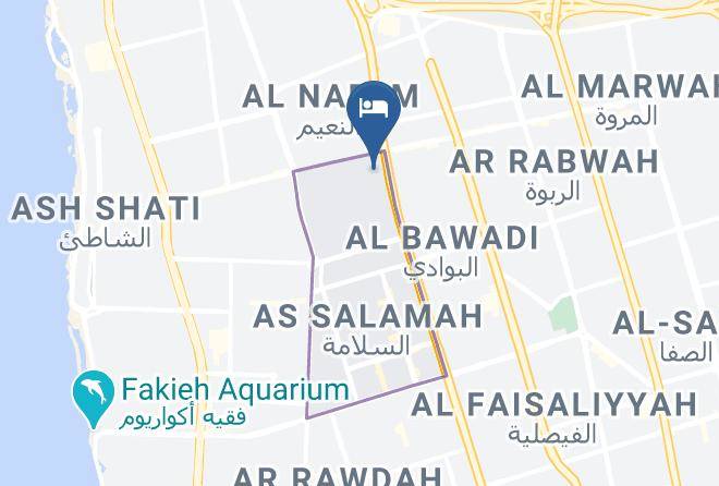 Jeddah - Rawda Hotel Alsalama Maps