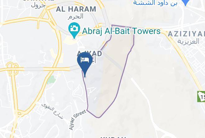 Rawdat Al Bait Hotel Map