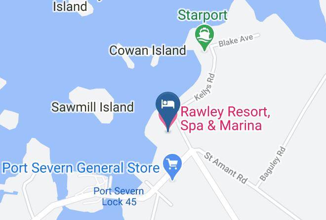 Simcoe - Rawley Resort Spa & Marina Maps