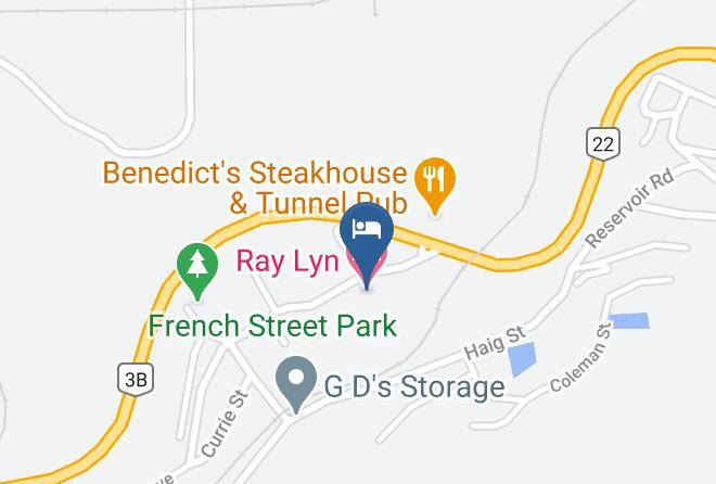 Kootenay Boundary - Ray Lyn Motel Maps