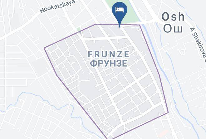 Osh - Rayan Hotel Maps