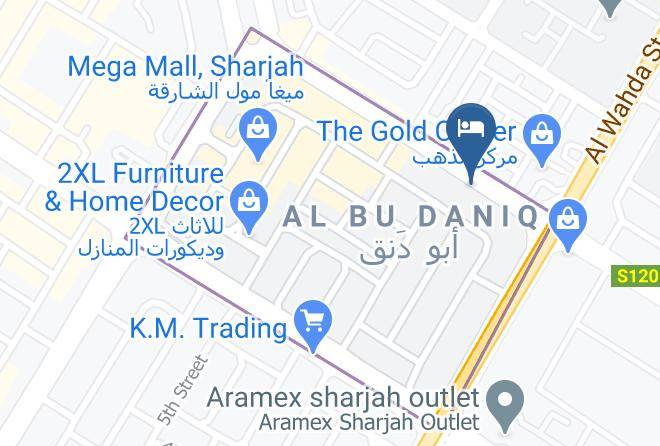 Sharjah City - Rayan Hotel Sharjah Maps