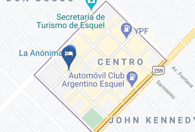Futaleufu Department - Rayentray Hotel Tehuelche Maps