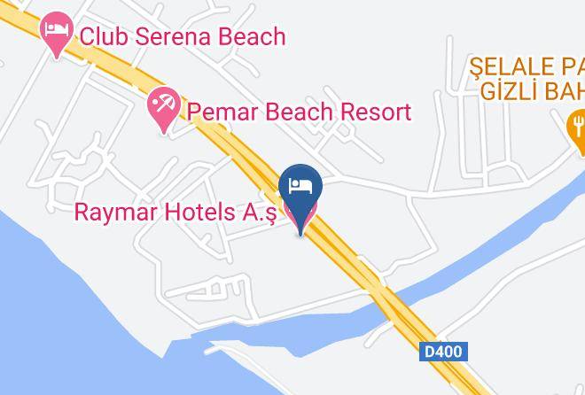 Manavgat - Raymar Hotels Antalya Maps