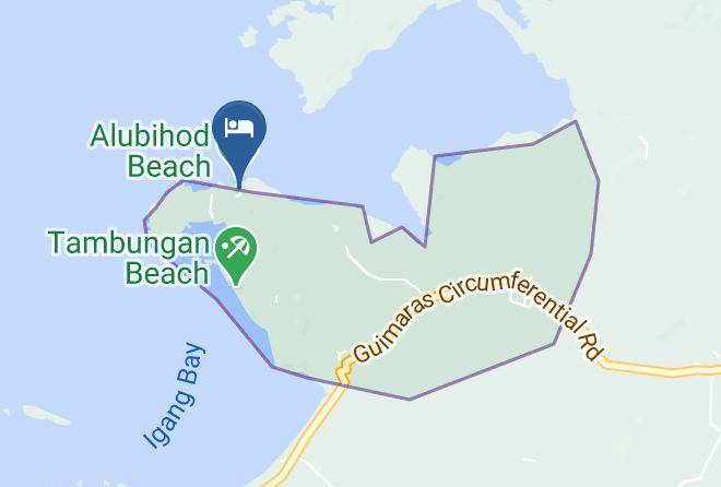 Guimaras - Raymen Beach Resort Maps
