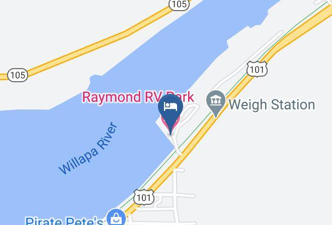 Pacific - Raymond Rv Park Maps