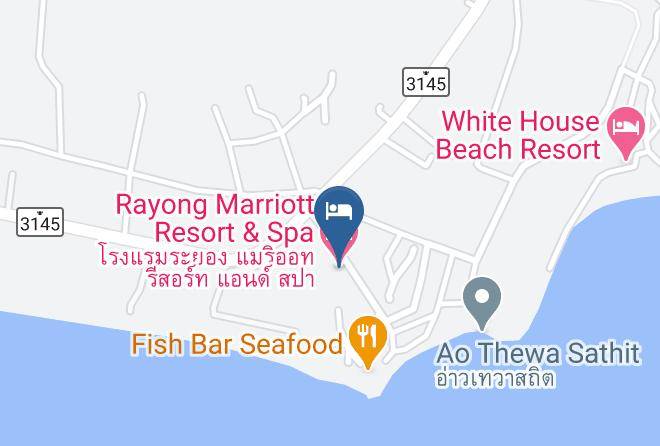 Amphoe Klaeng - Rayong Marriott Resort & Spa Maps