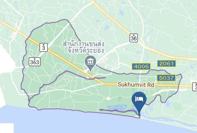 Rayong Seaview Hotel Map