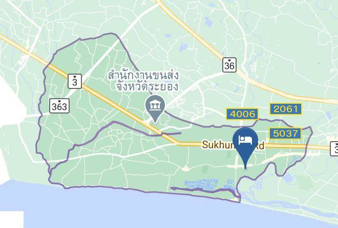 Rayonghouse Resort Map - Rayong - Amphoe Mueang Rayong