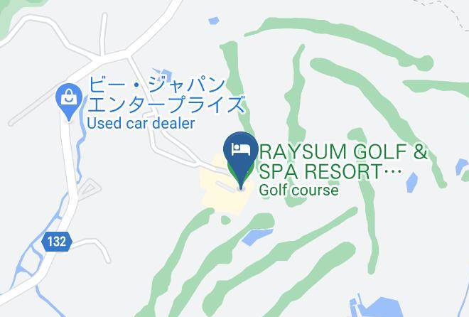 Annaka City - Raysum Golf & Spa Resort Maps