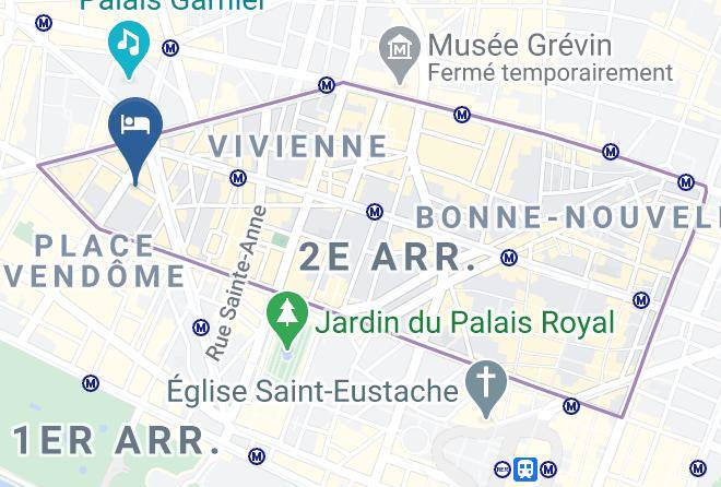 Paris - Rayz Private Suites Maps