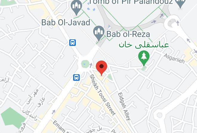 Birjand - Razavieh Hotel Maps
