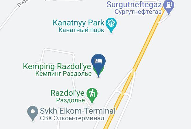 Pskov - Kemping Razdol'ye Maps