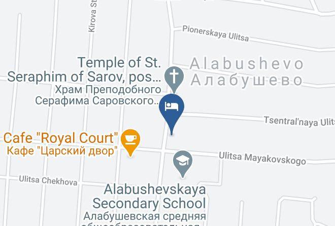 Razgulyay Bannyy Dvor Map