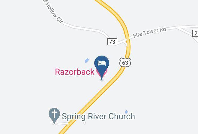 Fulton - Razorback Motel Maps