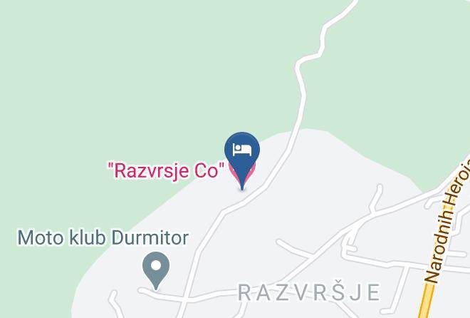 Razvrsje Co Map