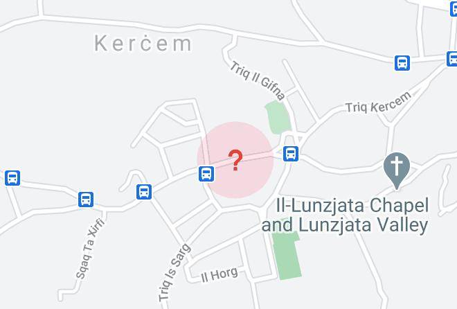 Kercem - Razzett San Girgor Maps