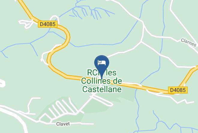 Alpes De Haute Provence - Rcn Les Collines De Castellane Maps