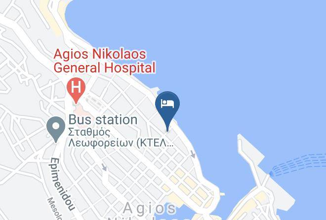 Lasithi - Rea Agios Nikolaos Maps