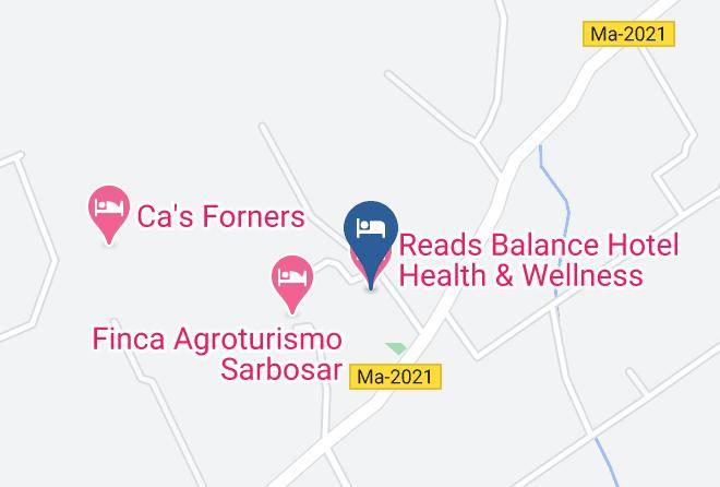 Baleares - Reads Balance Hotel Health & Wellness Maps